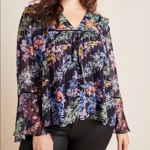 Vineet Bahl Vivienne Embroidered Blouse
